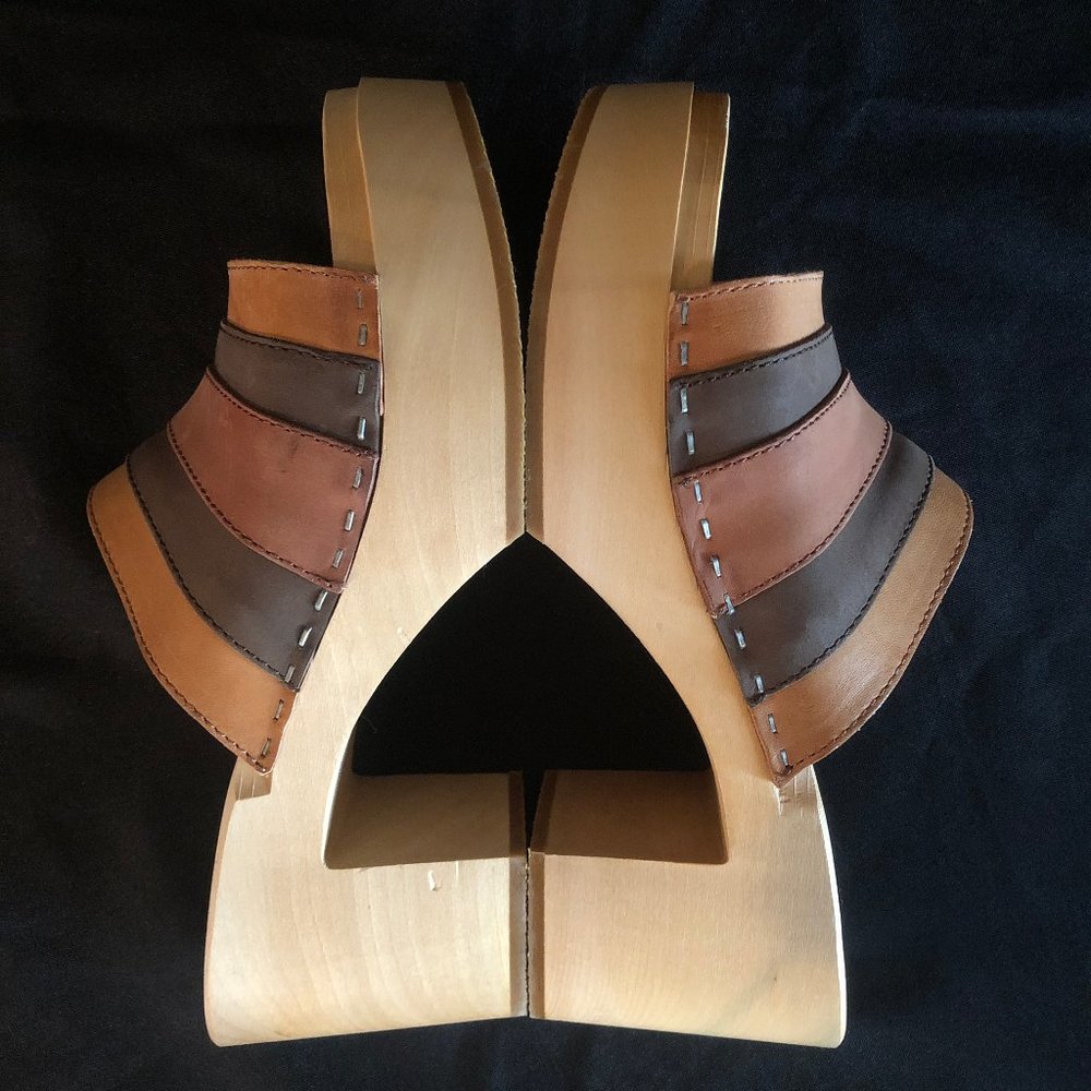 NWOB Swedish Hasbeens Anki Sandal Sz 39 - Picture 7 of 13